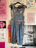 Floral overalls