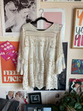 Crotchet lace dress